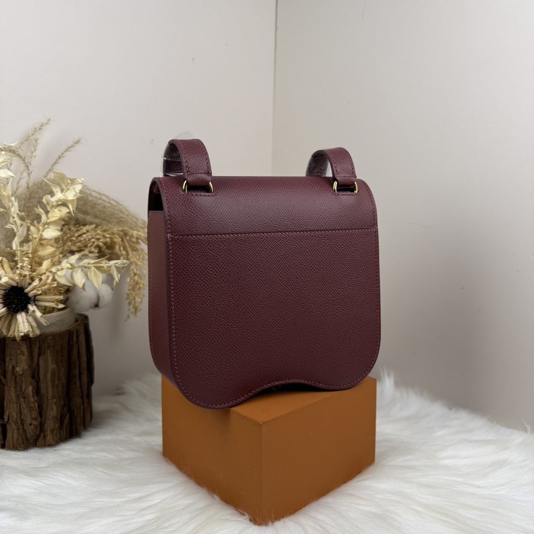 【厳選新入荷】エルメス Della Cavalleria Mini サドル金具クロスボディバッグ「乗馬モチーフ本革ショルダー」