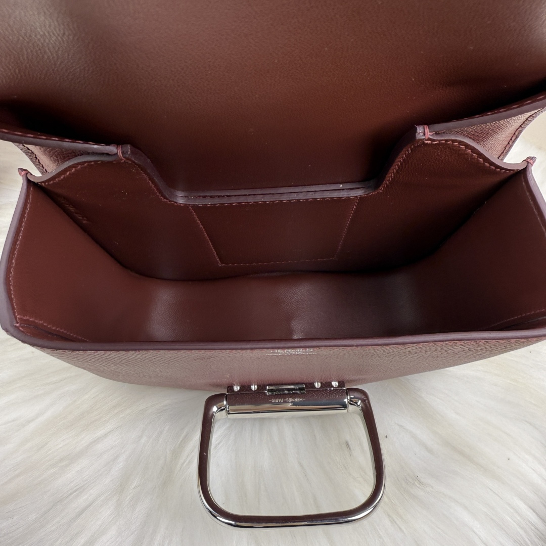 【厳選新入荷】エルメス Della Cavalleria Mini サドル金具クロスボディバッグ「乗馬モチーフ本革ショルダー」