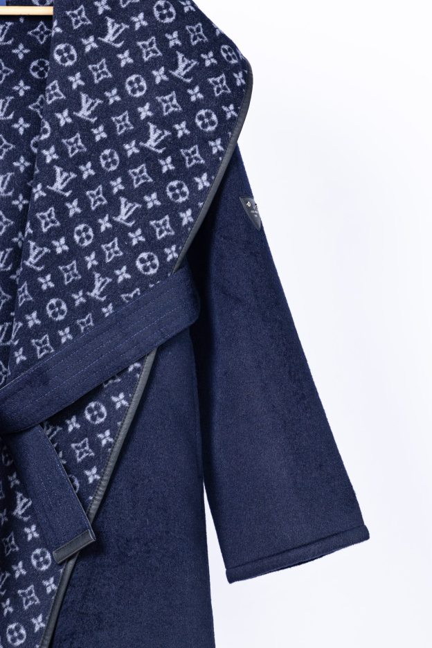 ルイ・ヴィトン「Louis Vuitton」秋冬 レディース ワップルフードロングコート