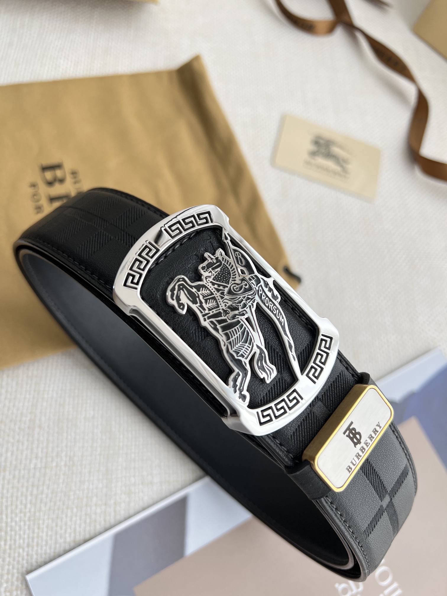 [Copy]バーバリー「Burberry」フックベルト 2色