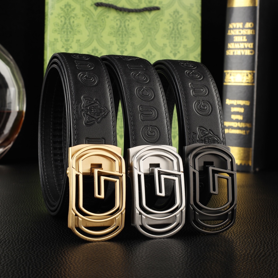 【在庫新登場】Gucci イタリアンテイストベルト 3 点セット「全長約 100cm」