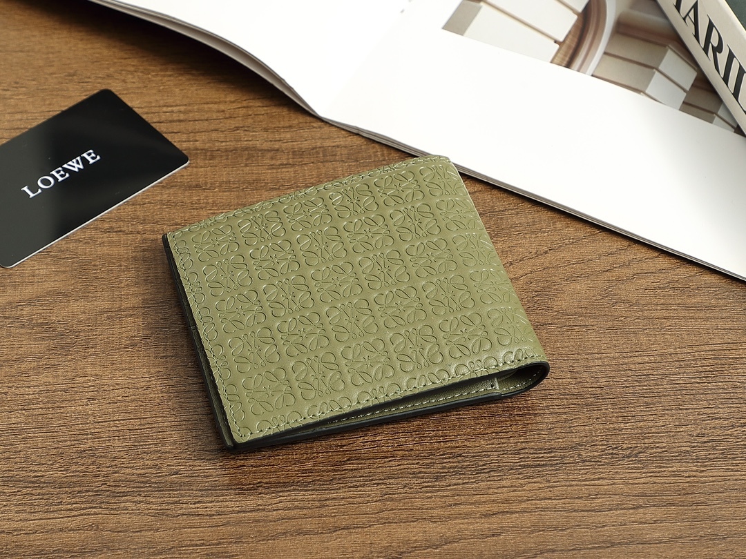 ロエベ「LOEWE」スーツ用スリムウォレット 5色