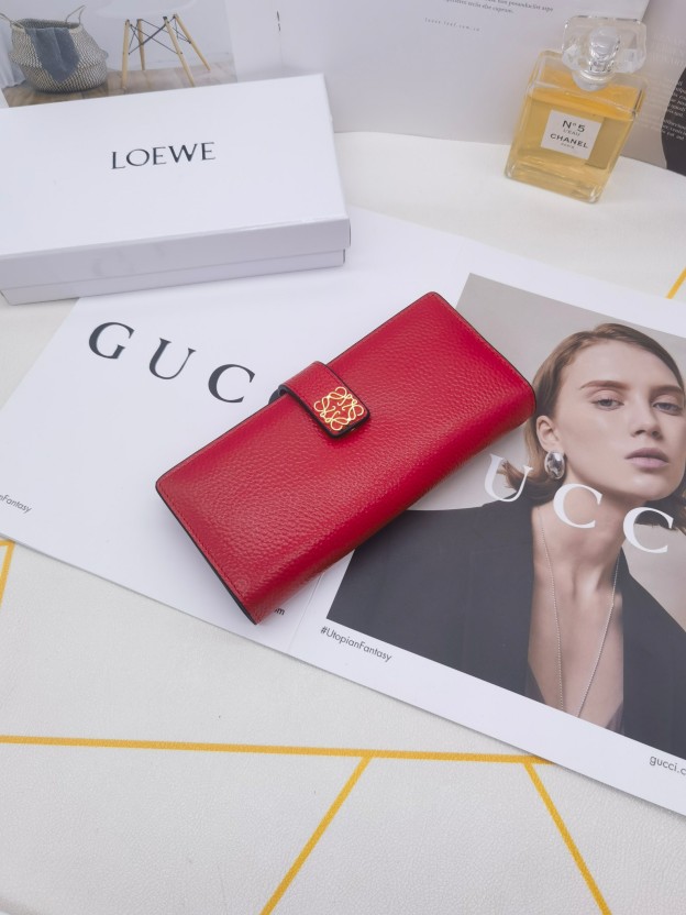 ロエベ「LOEWE」アナグラム コンティネンタル ウォレット 5色