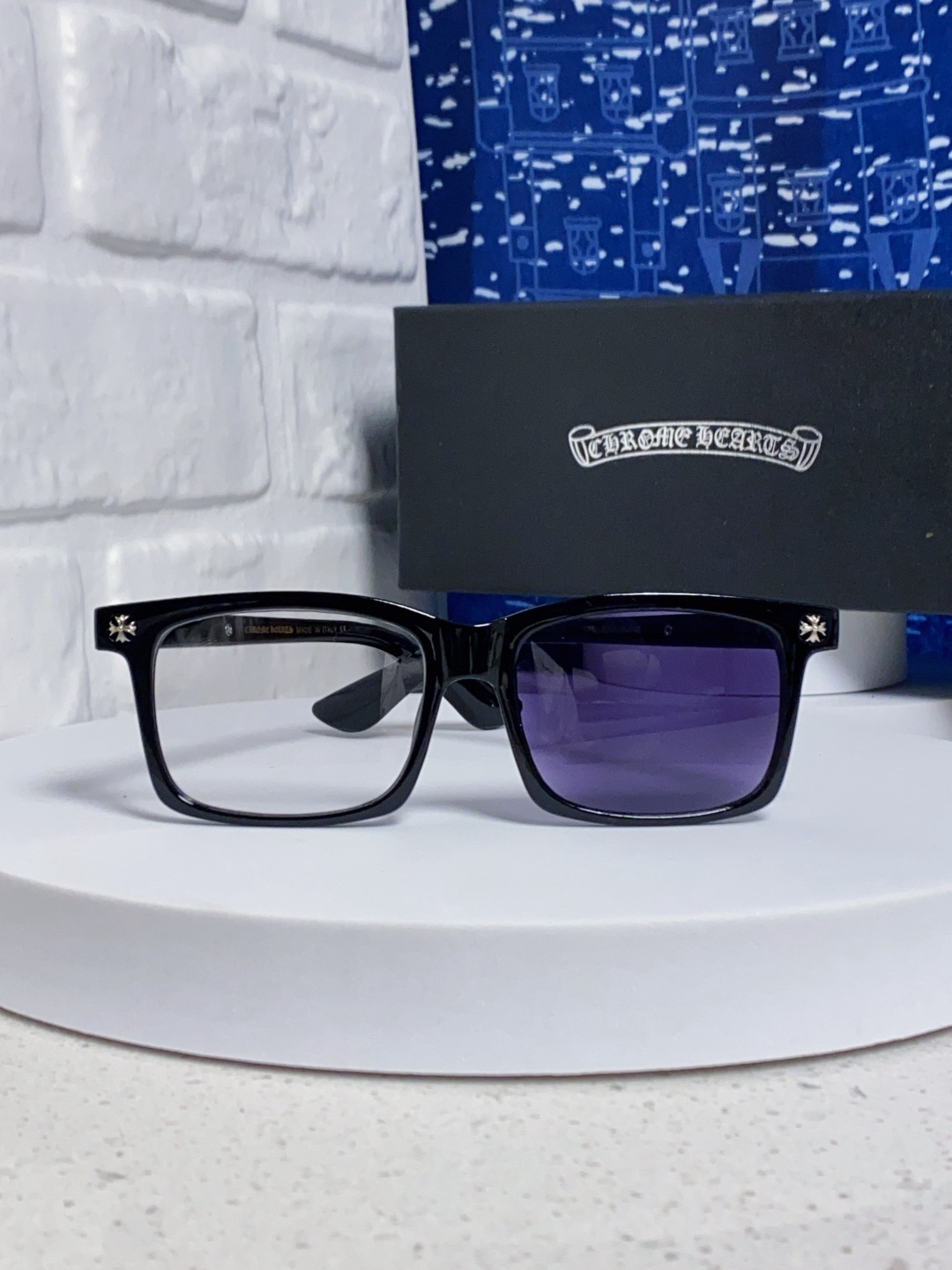 【希少新作】Chrome Hearts クロムハーツ ハードデザインサングラス「限定モデル」