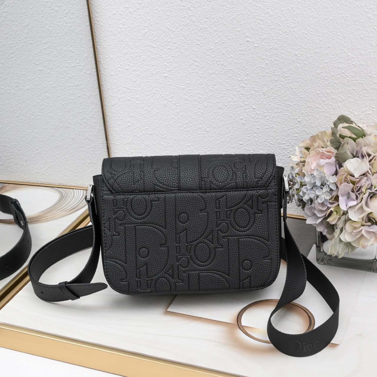 【大人気逸品】 ディオール  サドル フラップメッセンジャー「Heritage」