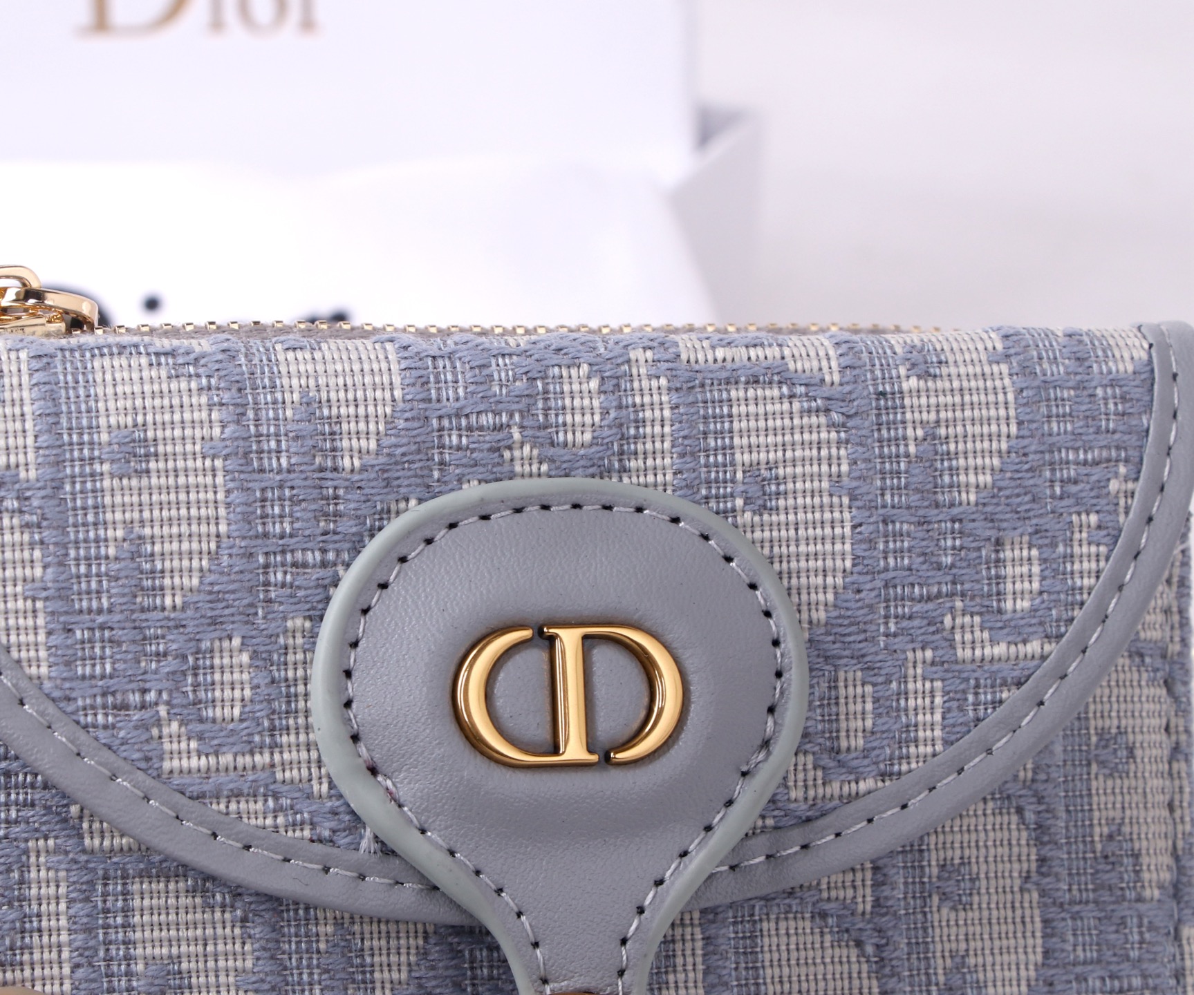 ディオール「Dior」Oblique 帆布ショートウォレット 限定デザイン