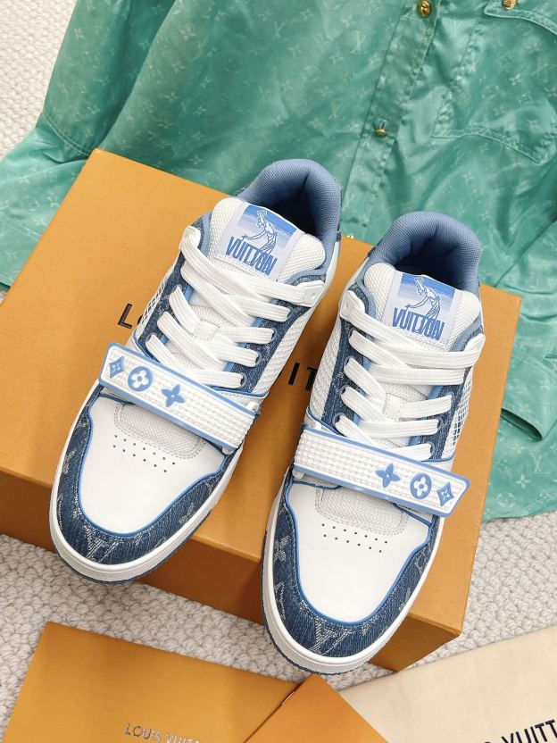 ルイ・ヴィトン「Louis Vuitton」LV トレイナー スニーカー - テクニカルメッシュ