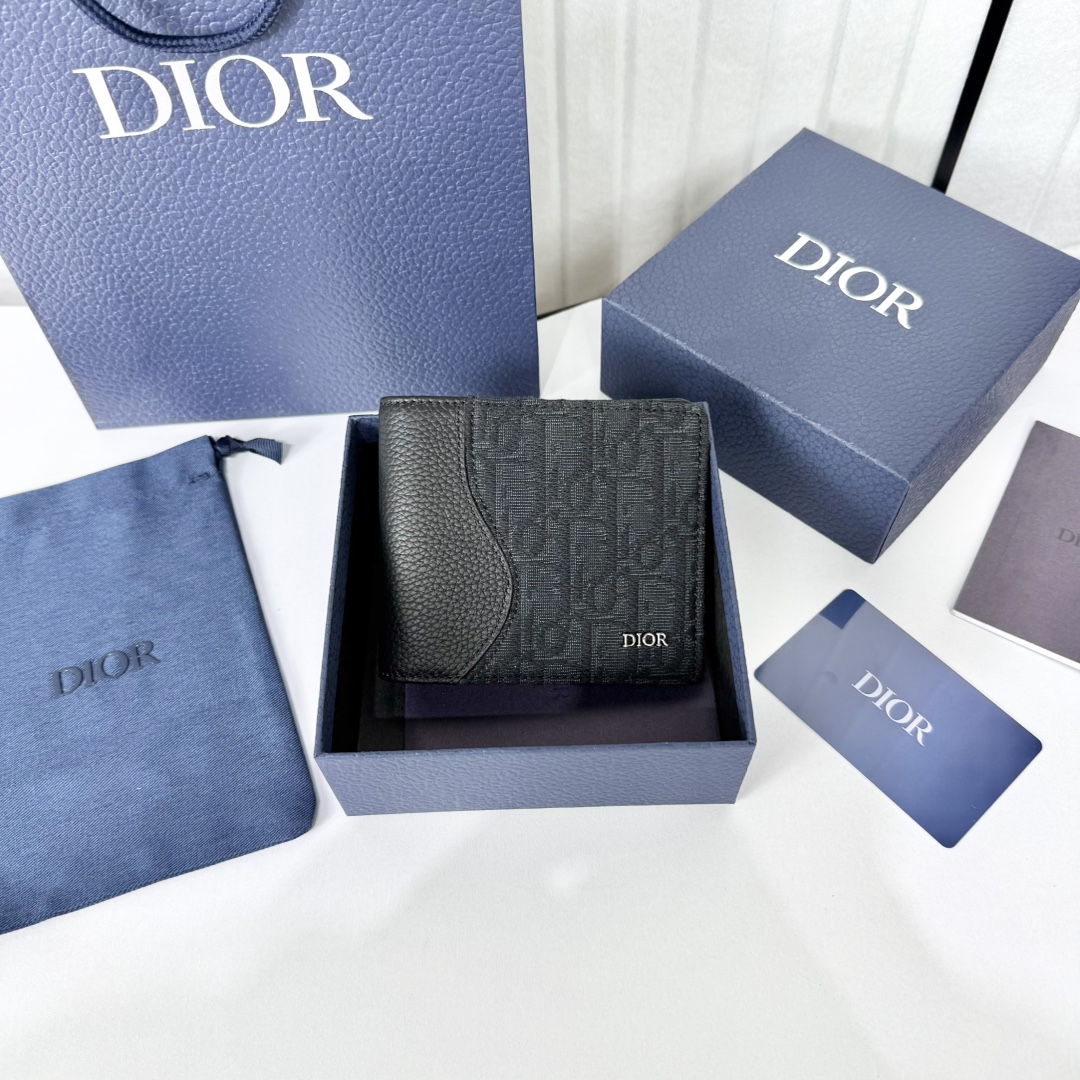ディオール「Dior」Saddle 2つ折りウォレット
