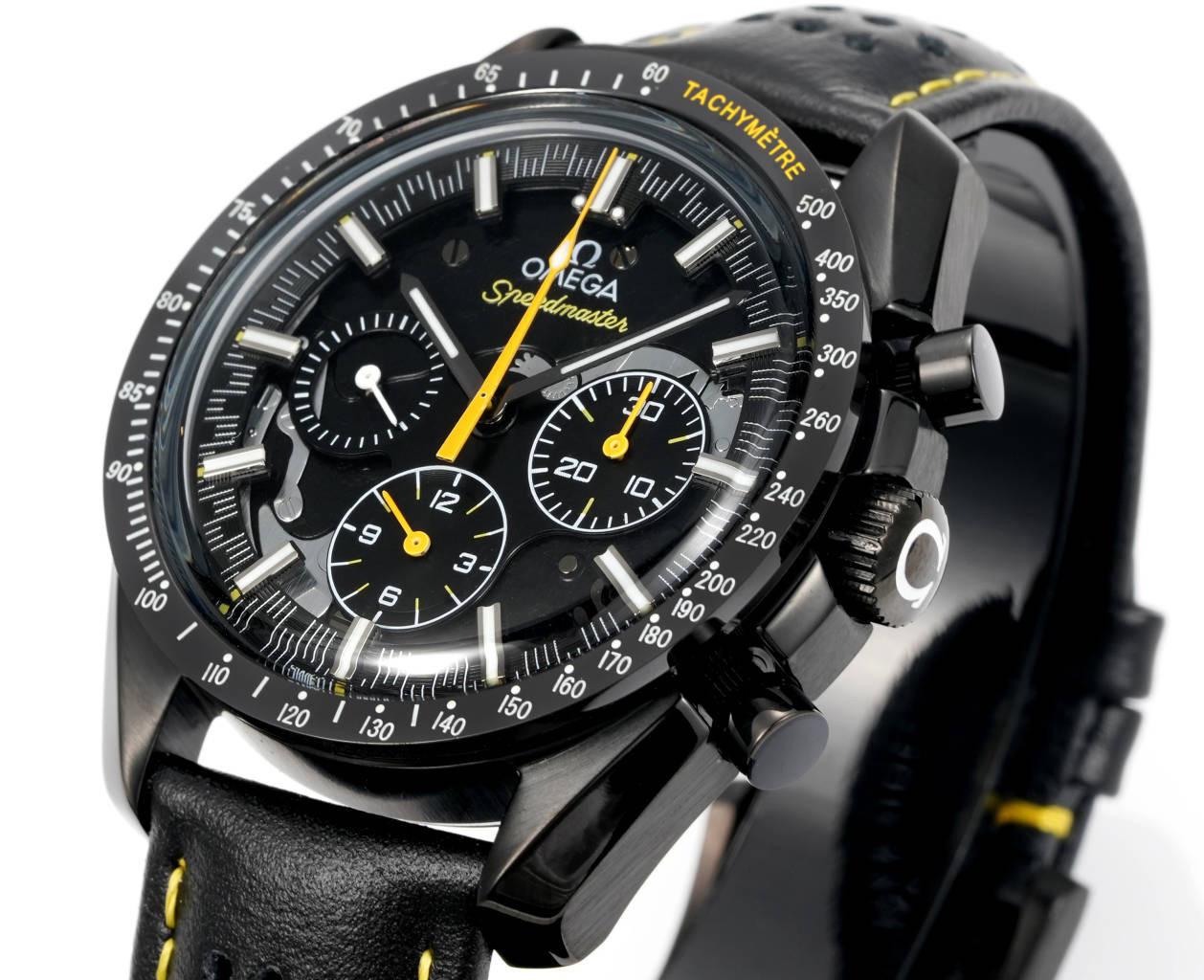 オメガ「Omega」‌スピードマスター ダークサイドオブザムーン アポロ8号 メンズ腕時計 44.25mm