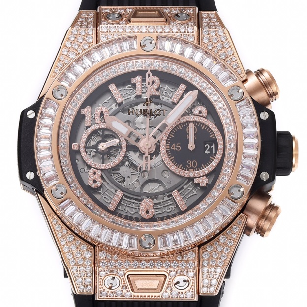 ウブロ「Hublot」ビッグバン ウニコ チタニウム ジュエリー 44MM