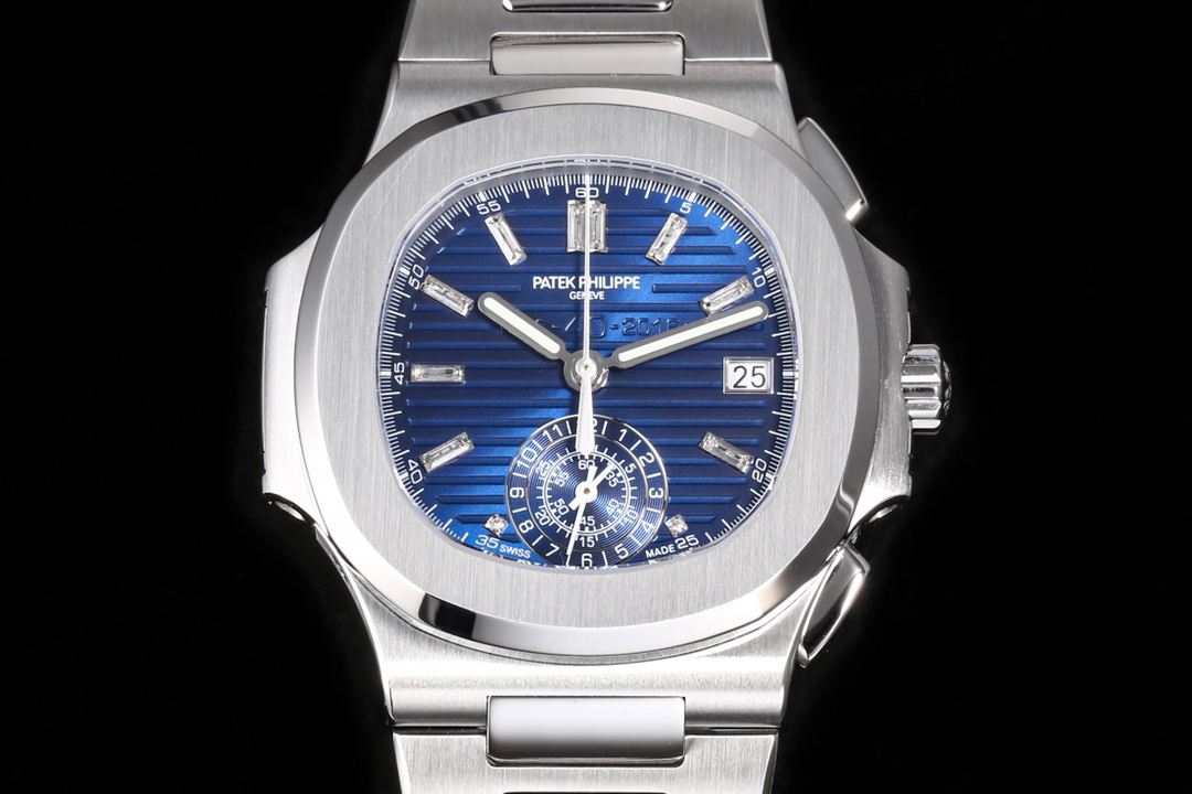 パテック フィリップ「Patek Philippe」ノーチラスクロノグラフ 40.5mmメンズウォッチ