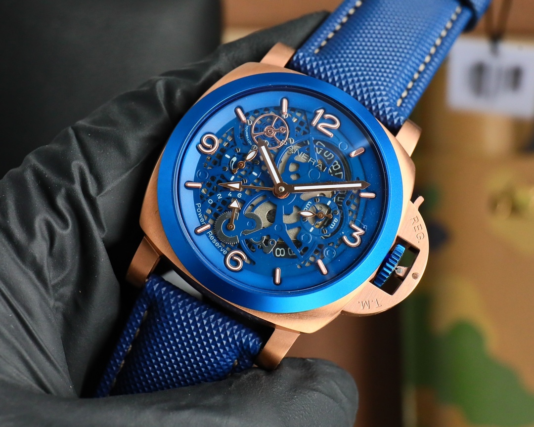 パネライ［Panerai］Luminor Series Curved Coated Sapphire Glass Watch44MM
