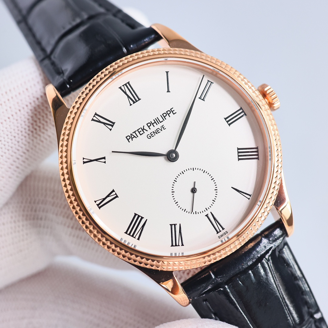 パテック フィリップ「Patek Philippe」カルト 39mmメンズウォッチ