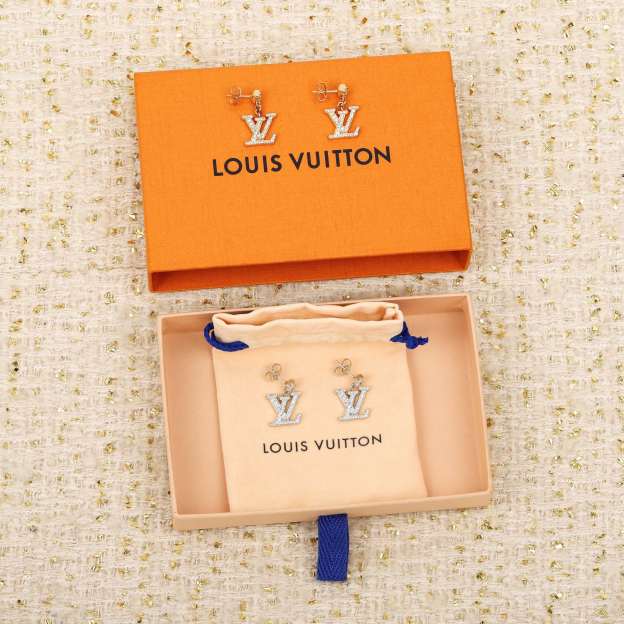 ルイ・ヴィトン「Louis Vuitton」 Idylle Blossom ピンクダイヤモンド・イヤリング（イヤリング）