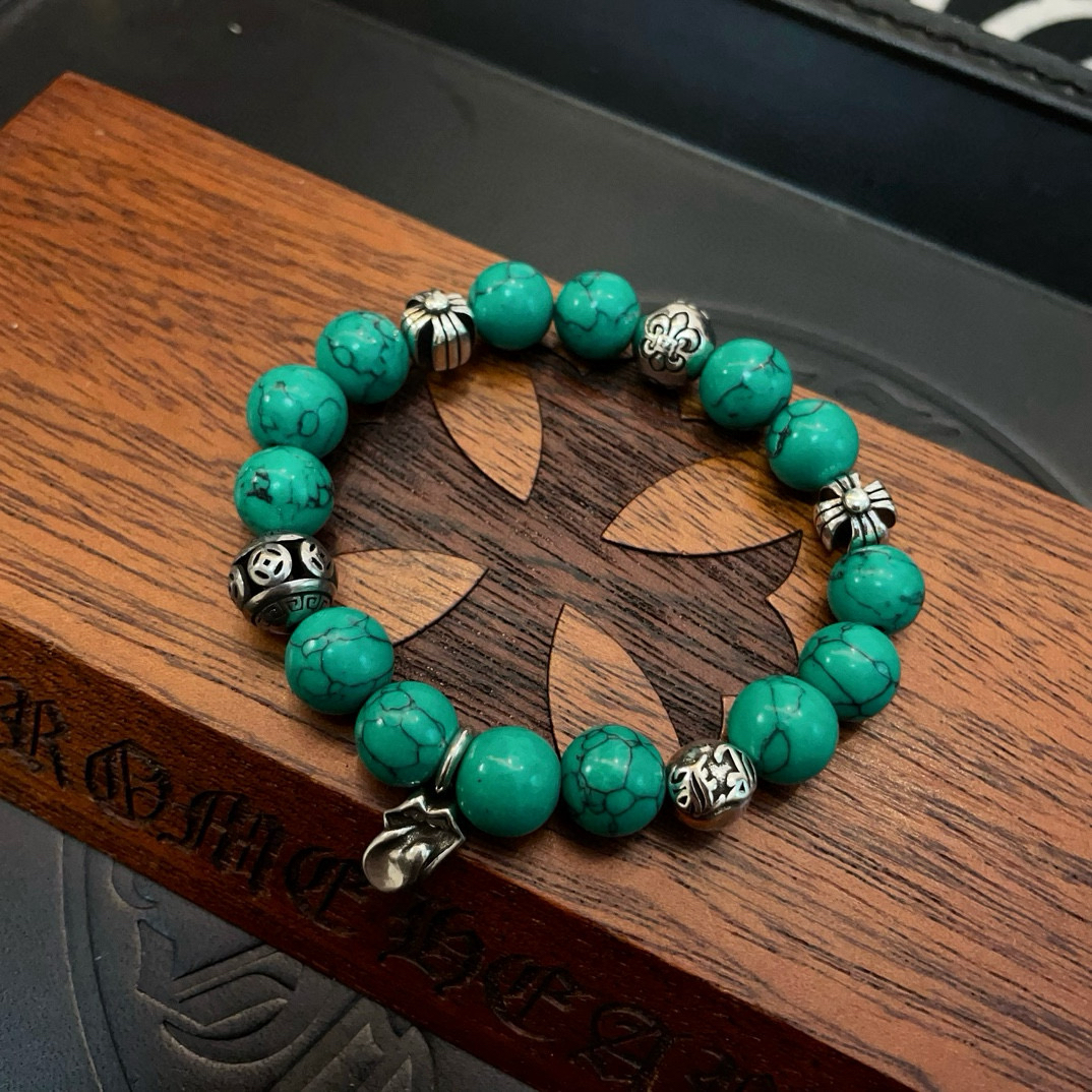 クロムハーツ「Chrome Hearts」ブレスレット - ヴィンテージ＆ロックテイスト ペア用