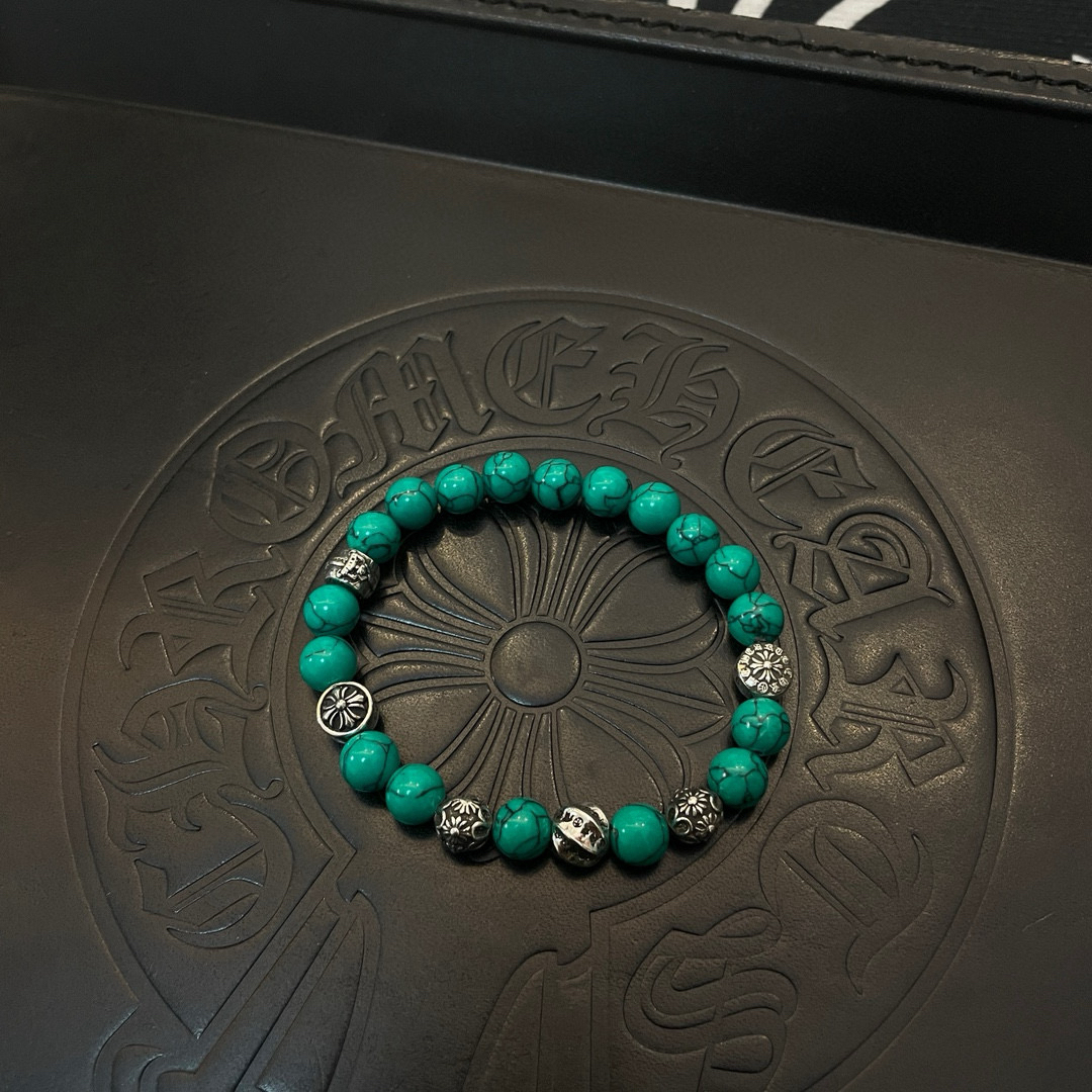 クロムハーツ「Chrome Hearts」ブレスレット - ヴィンテージ＆ロックテイスト ペア用