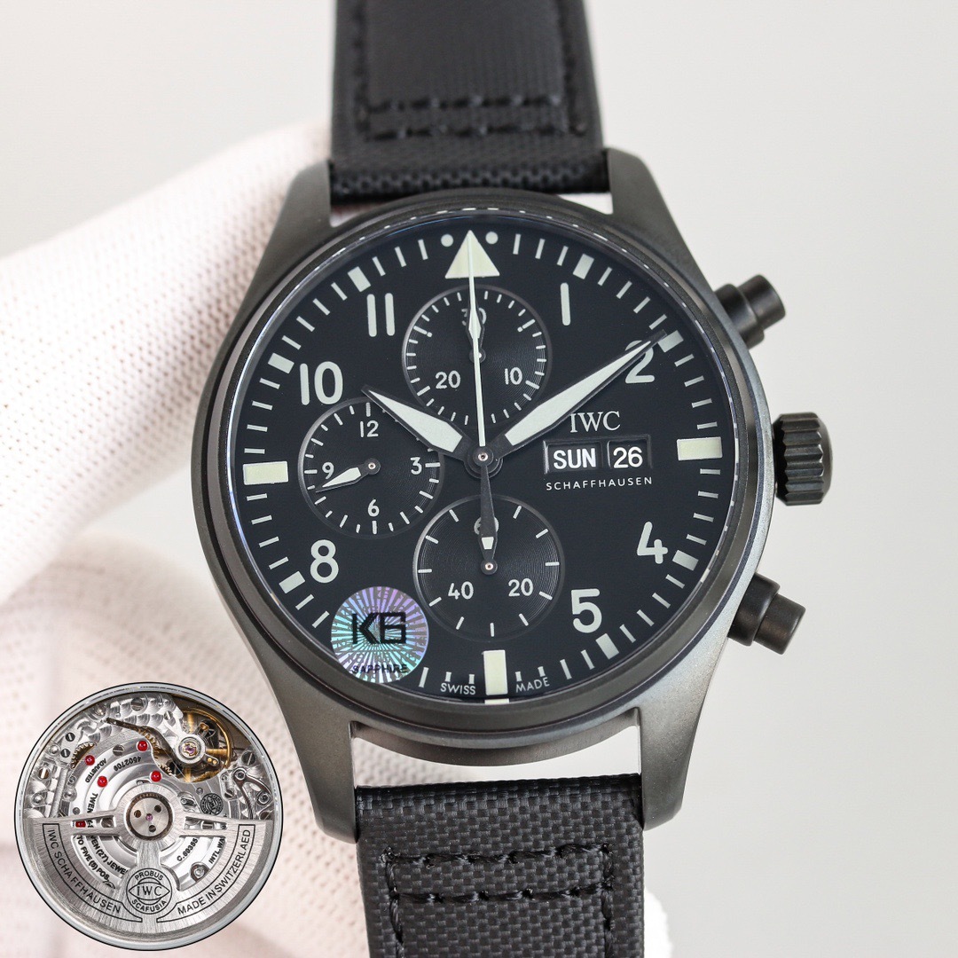 アイ・ダブリュー・シー「IWC」パイロットウォッチ クロノグラフ 43mm 腕時計