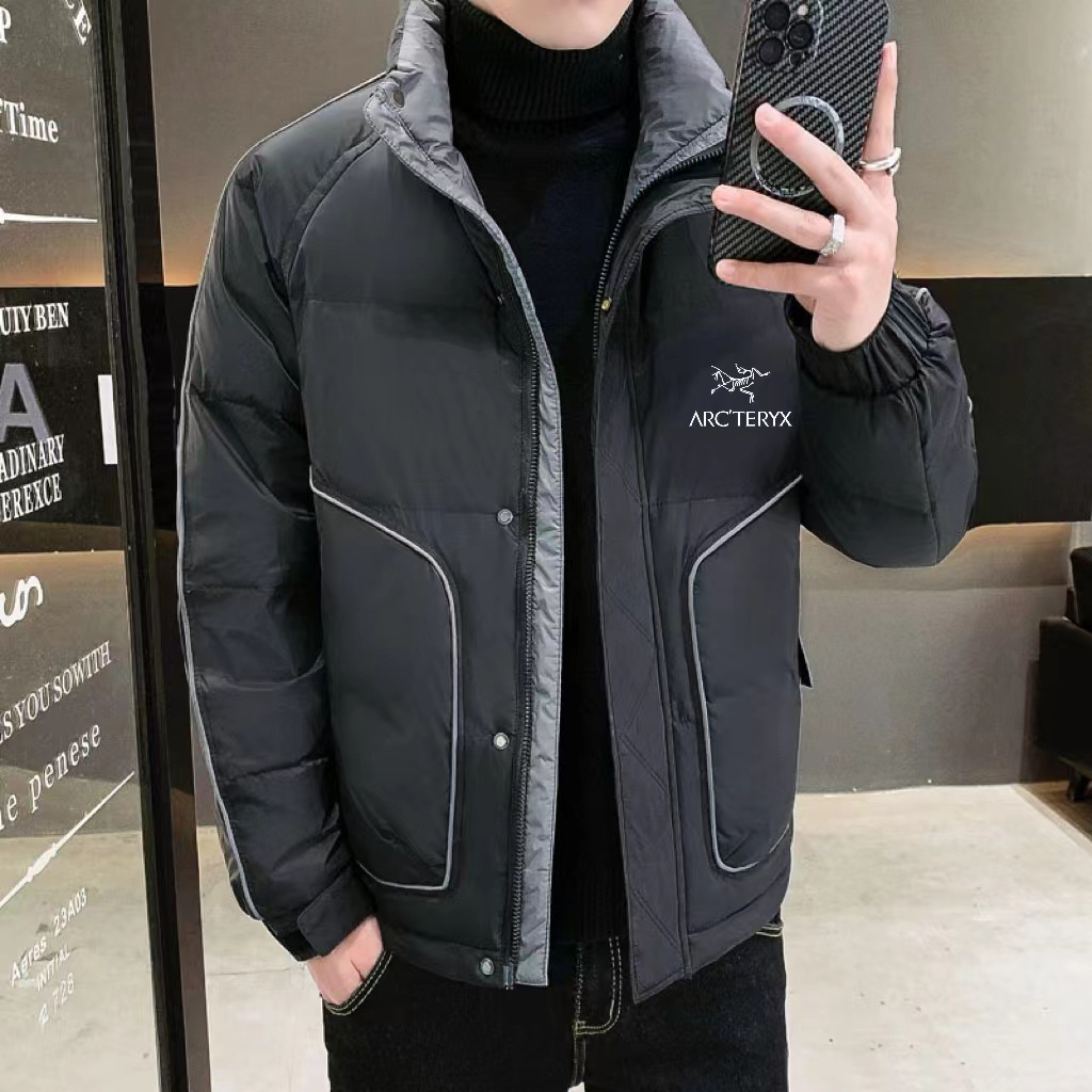 アークテリクス「ARC'TERYX」スタンドカラー ショートダウンジャケット メンズ