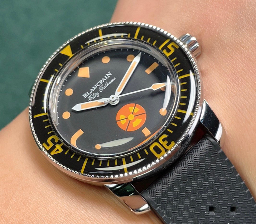 ブランパン「Blancpain」フィフティ・ファゾム バラクーダ自動巻きダイバーズウォッチ40.3mm