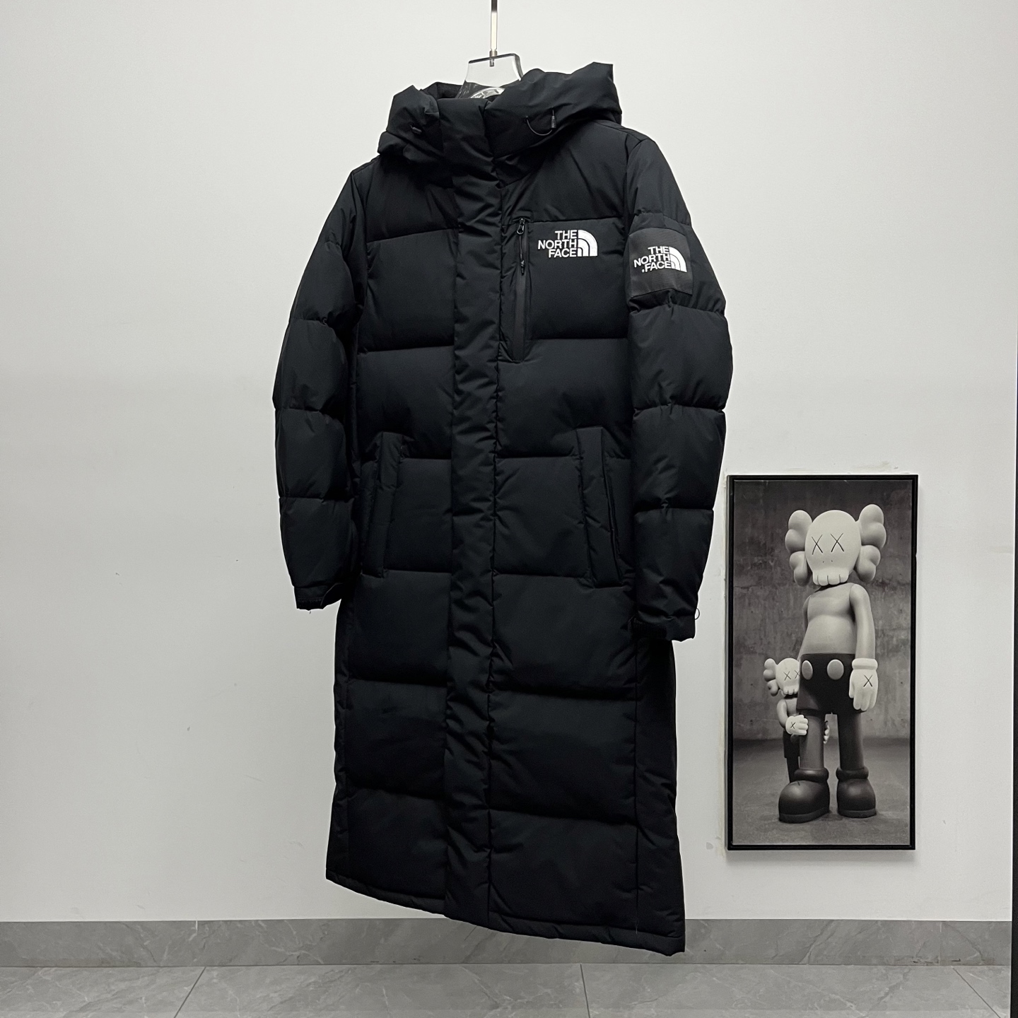 ザ・ノースフェイス メンズ ロング丈フード付きダウンジャケット