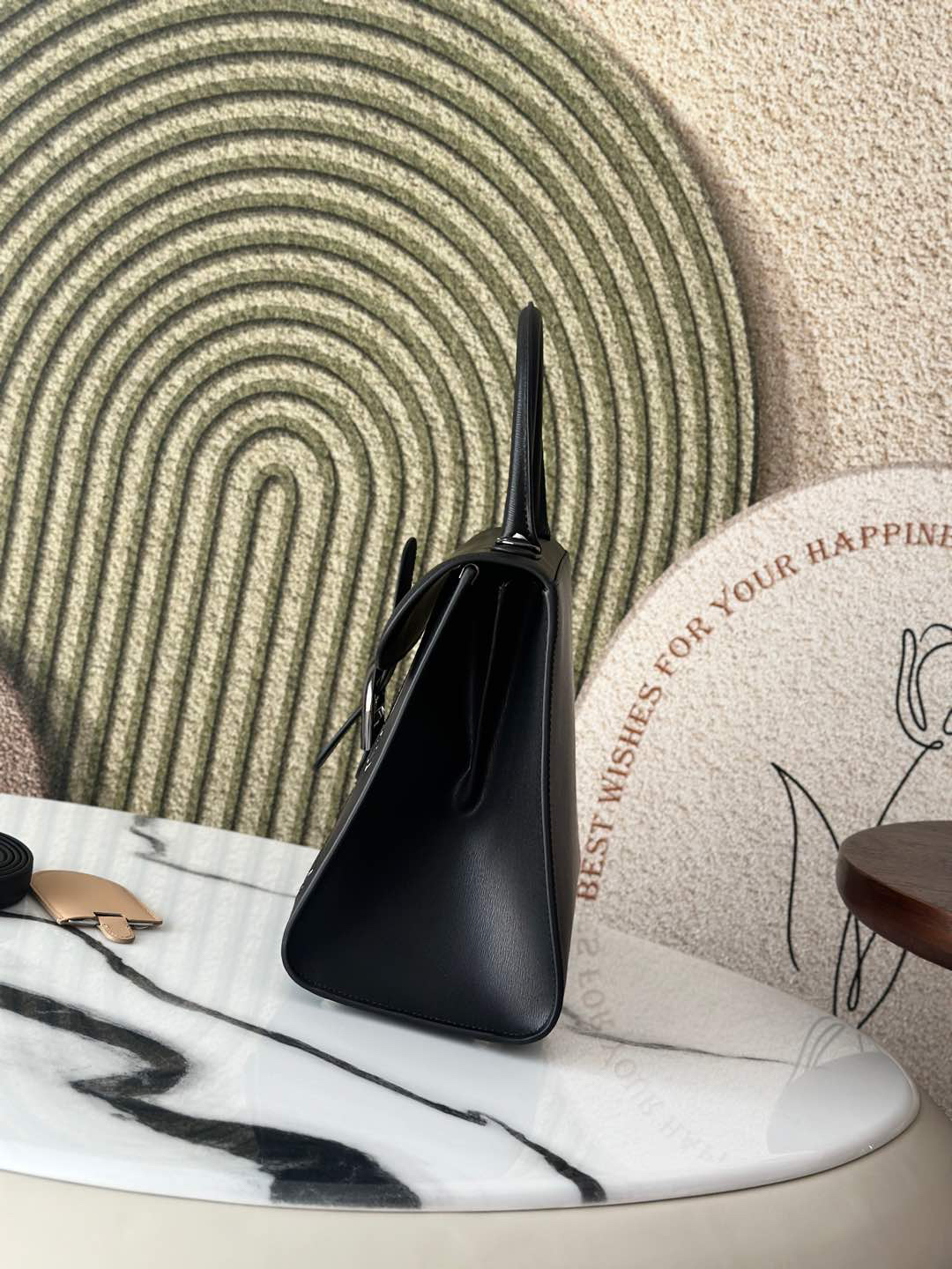 デルヴォー「Delvaux」Brillant Box ダブルリング ハンドバッグ