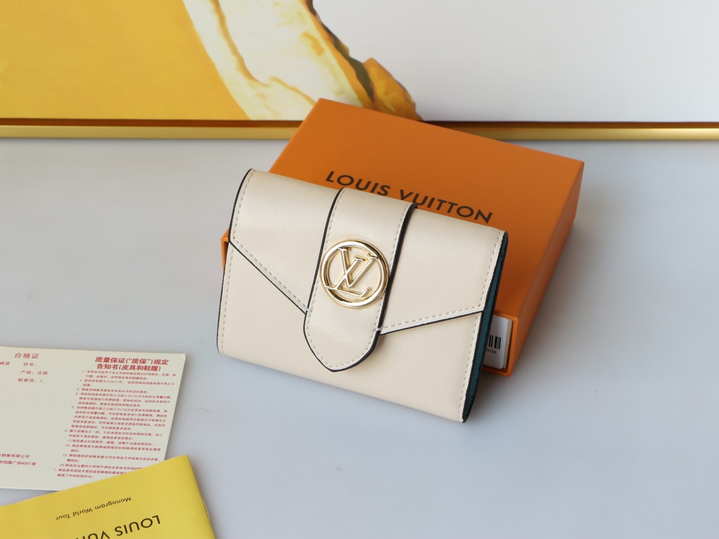 ルイ・ヴィトン「Louis Vuitton」LV ポン 9 コンパクトウォレット