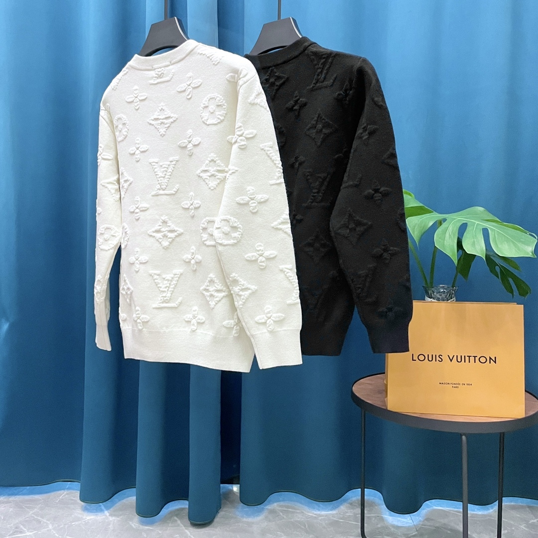 ルイ・ヴィトン「Louis Vuitton」ラウンドネックセーター
