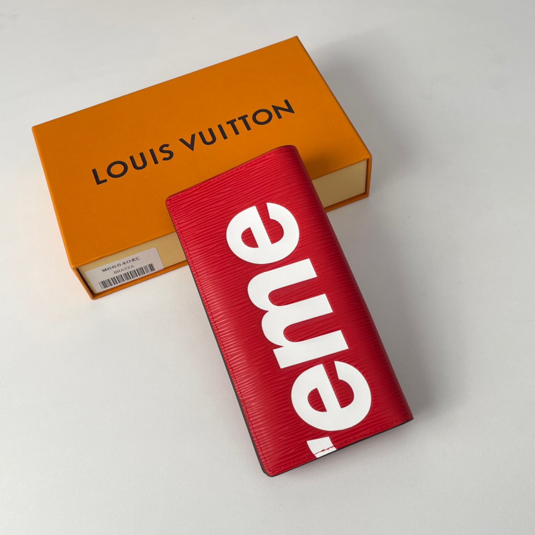 ルイ・ヴィトン「Louis Vuitton」LV x Supreme コラボ ポルトフォイユ･ブラザ