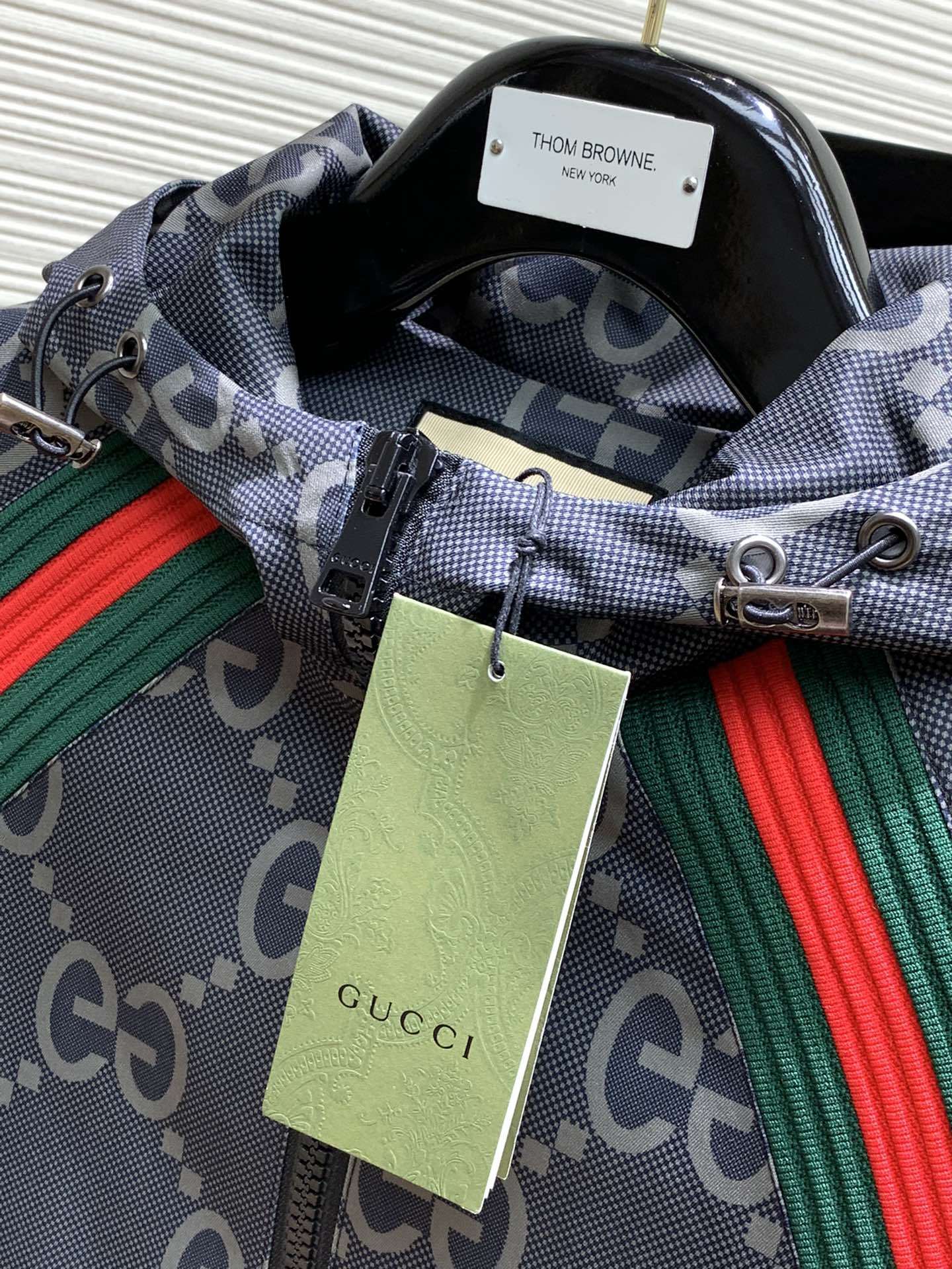 グッチ「Gucci 」秋冬新作メンズフード付きジャケット