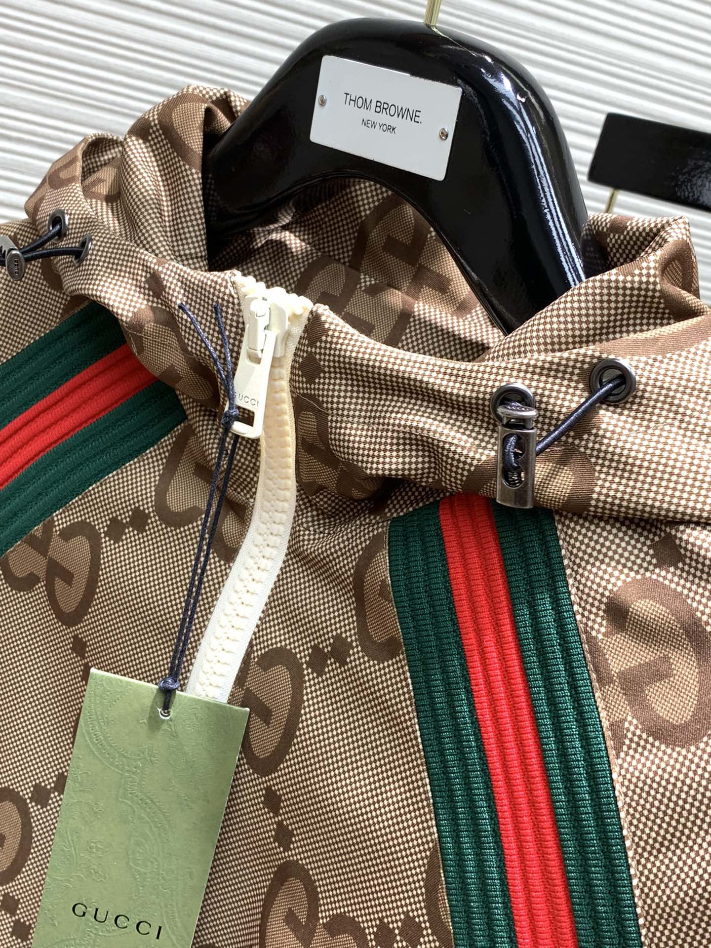 グッチ「Gucci 」秋冬新作メンズフード付きジャケット
