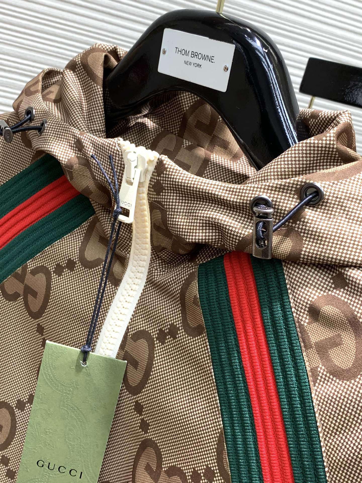 グッチ「Gucci 」秋冬新作メンズフード付きジャケット