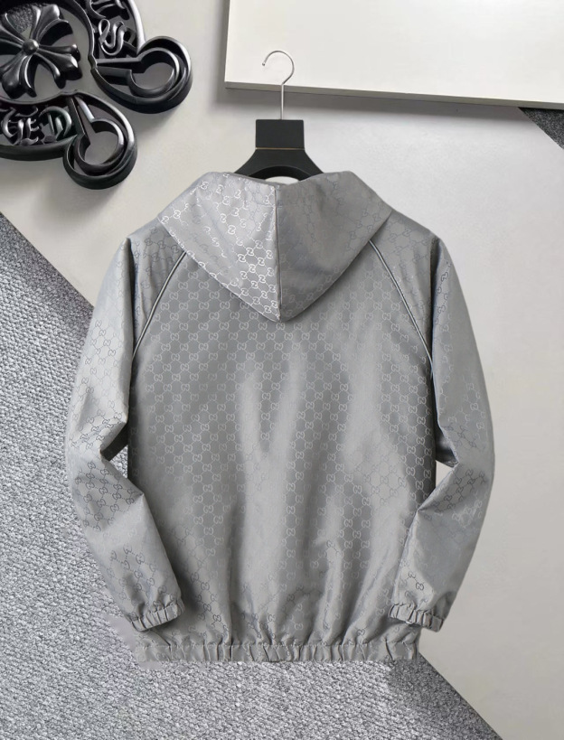 グッチ「Gucci 」秋冬新作メンズフード付きジャケット