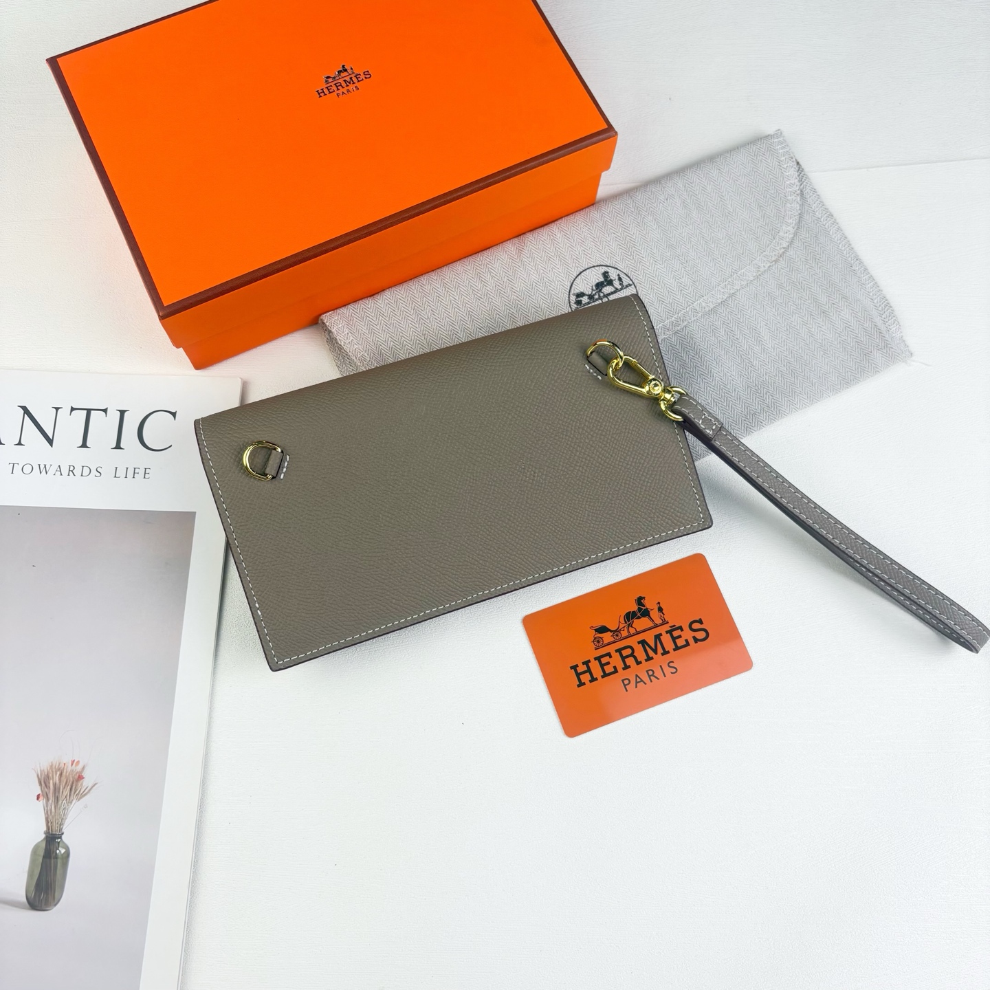 エルメス「Hermès」Kelly ポケット長財布 10色