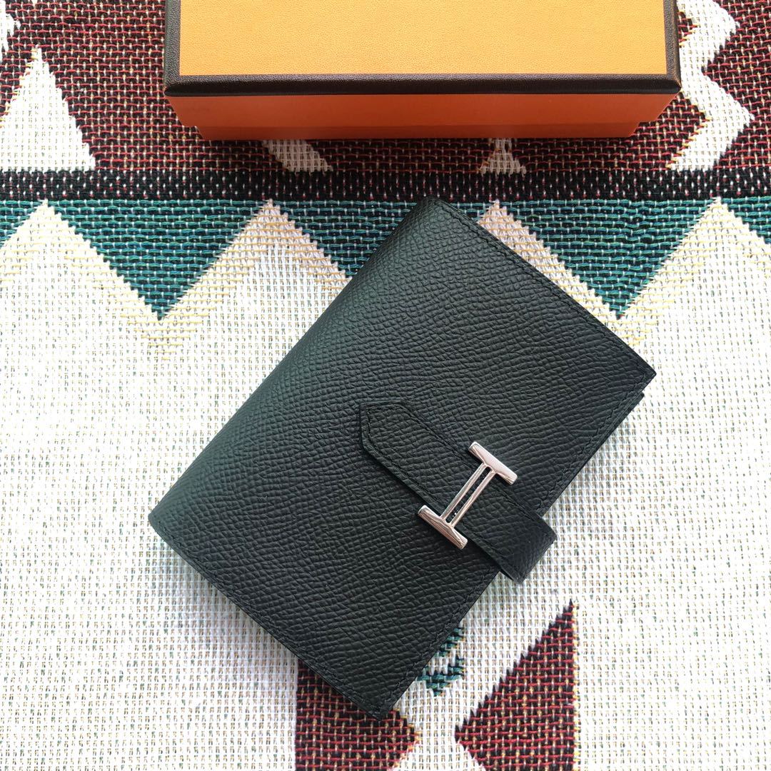 エルメス「Hermès」Bearn Ｈ扣 新作カードケース