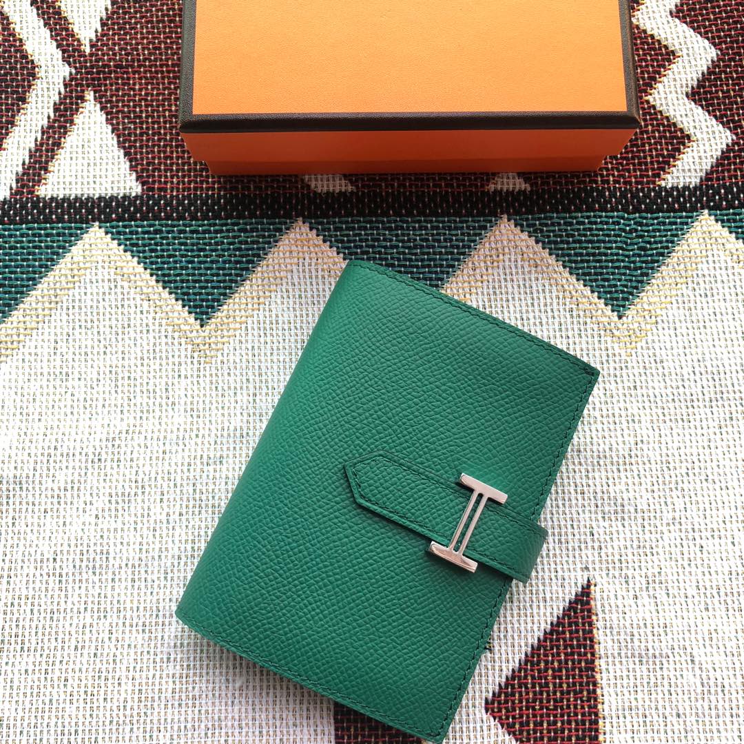 エルメス「Hermès」Bearn Ｈ扣 新作カードケース