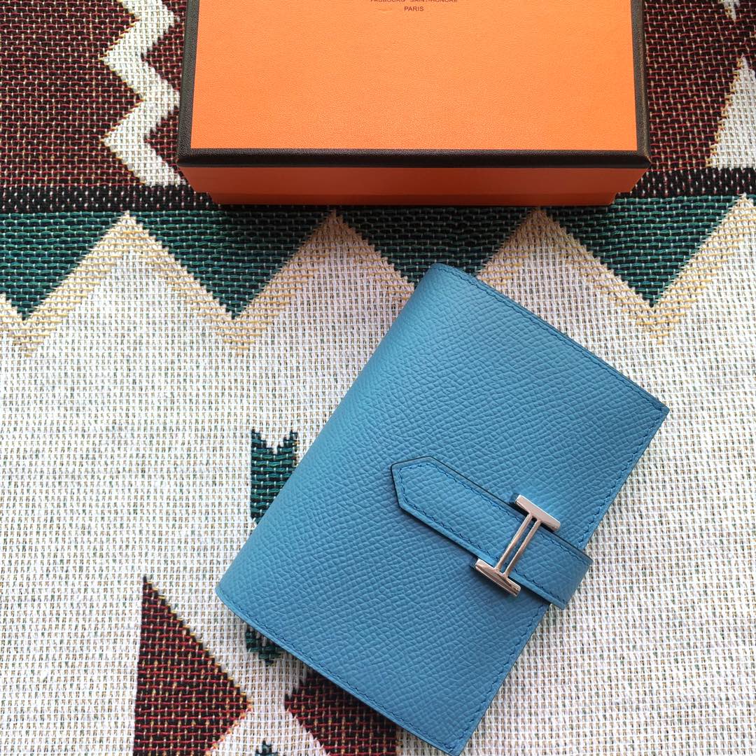 エルメス「Hermès」Bearn Ｈ扣 新作カードケース