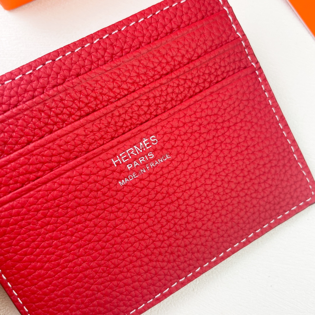 エルメス「Hermès」エンプソン牛革カードケース 10色