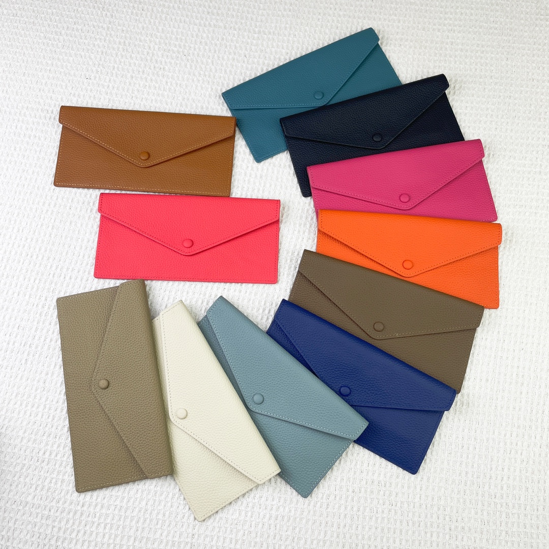エルメス「Hermès」シルキン封筒型カードケース 11色