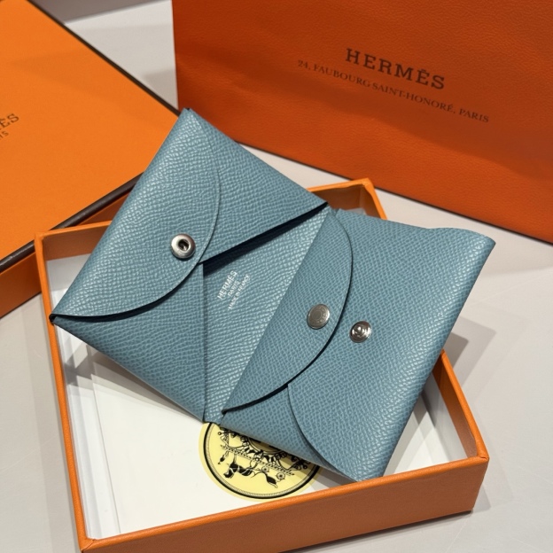 エルメス「Hermès」カルヴィ・デュオ 超実用的カードケース 6色