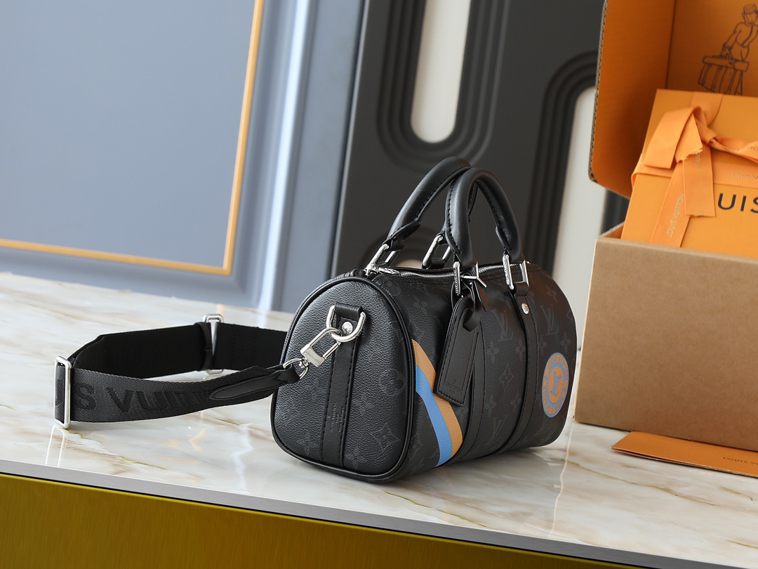 ルイ・ヴィトン キーポル･バンドリエール 25