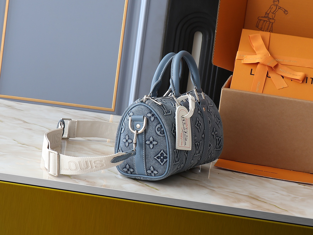 ルイ・ヴィトン キーポル･バンドリエール 25