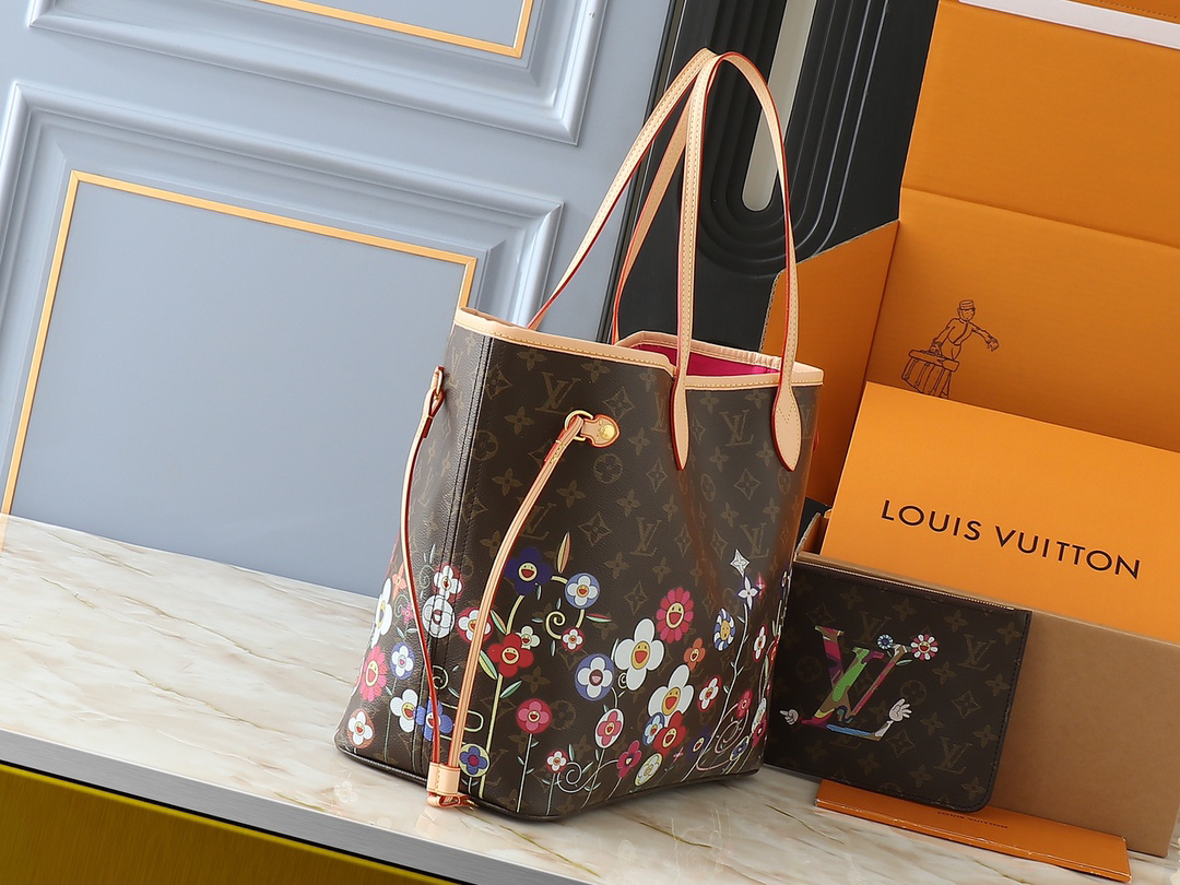 ルイ・ヴィトン LV x TM ネヴァーフル PM/MM バッグ「Neverfull Bag」