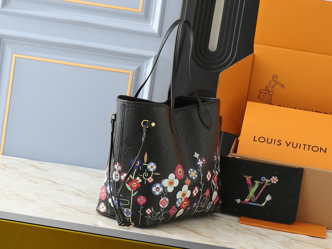 ルイ・ヴィトン LV x TM ネヴァーフル PM/MM バッグ「Neverfull Bag」