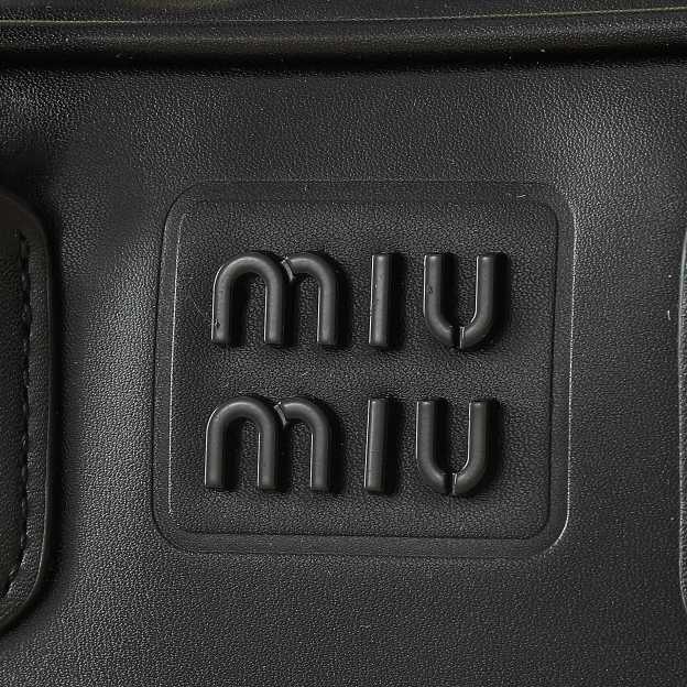 ミュウミュウ アルカディ レザー レギュラー/ラージバッグ「Arcadie Bag」