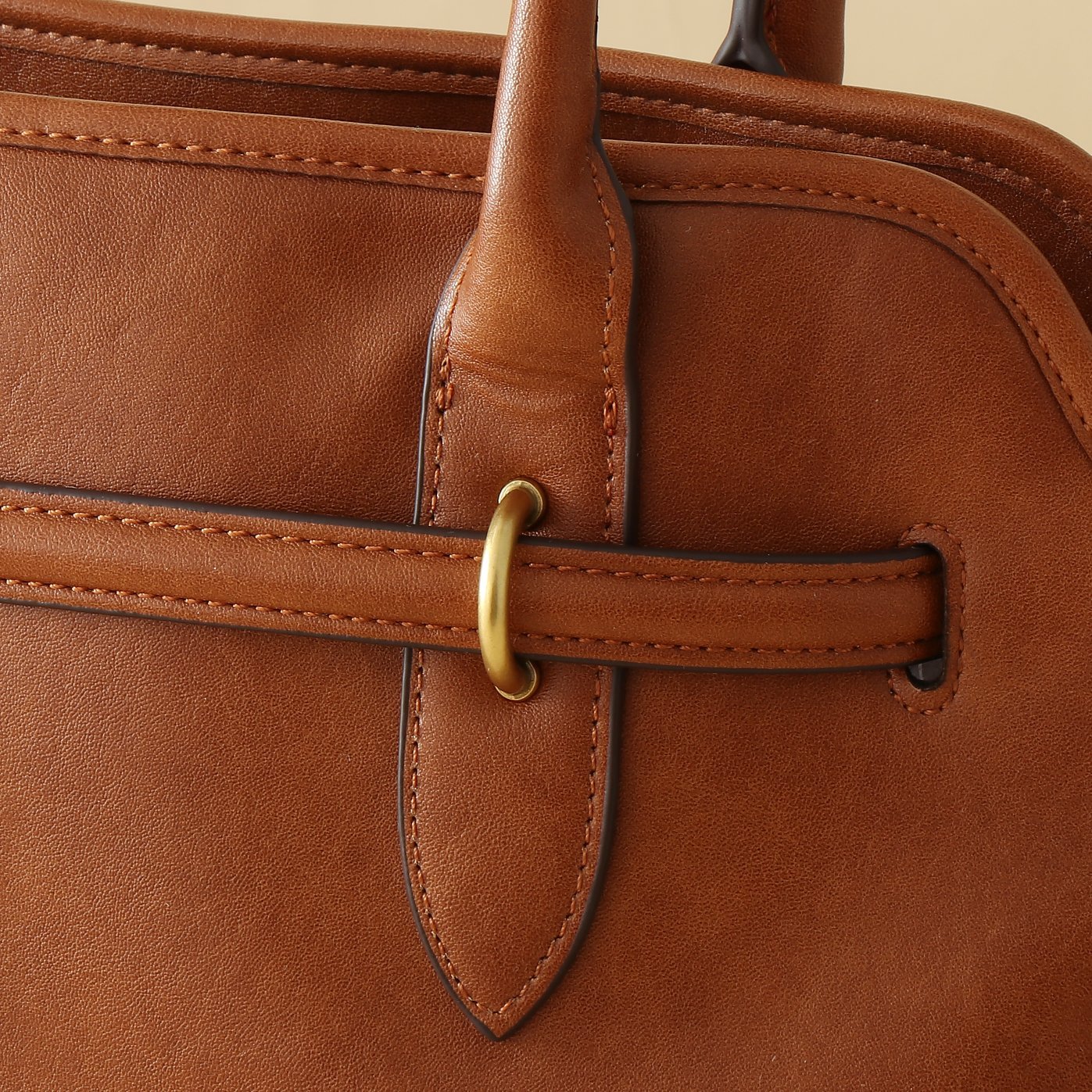 ミュウミュウ アバンチュール ナッパレザー トップハンドルバッグ「Aventure Bag」