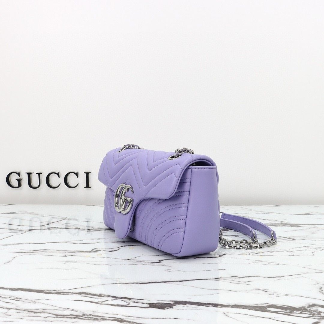 グッチ〔GGマーモント〕ミディアム ショルダーバッグ「GG Marmont Bag」