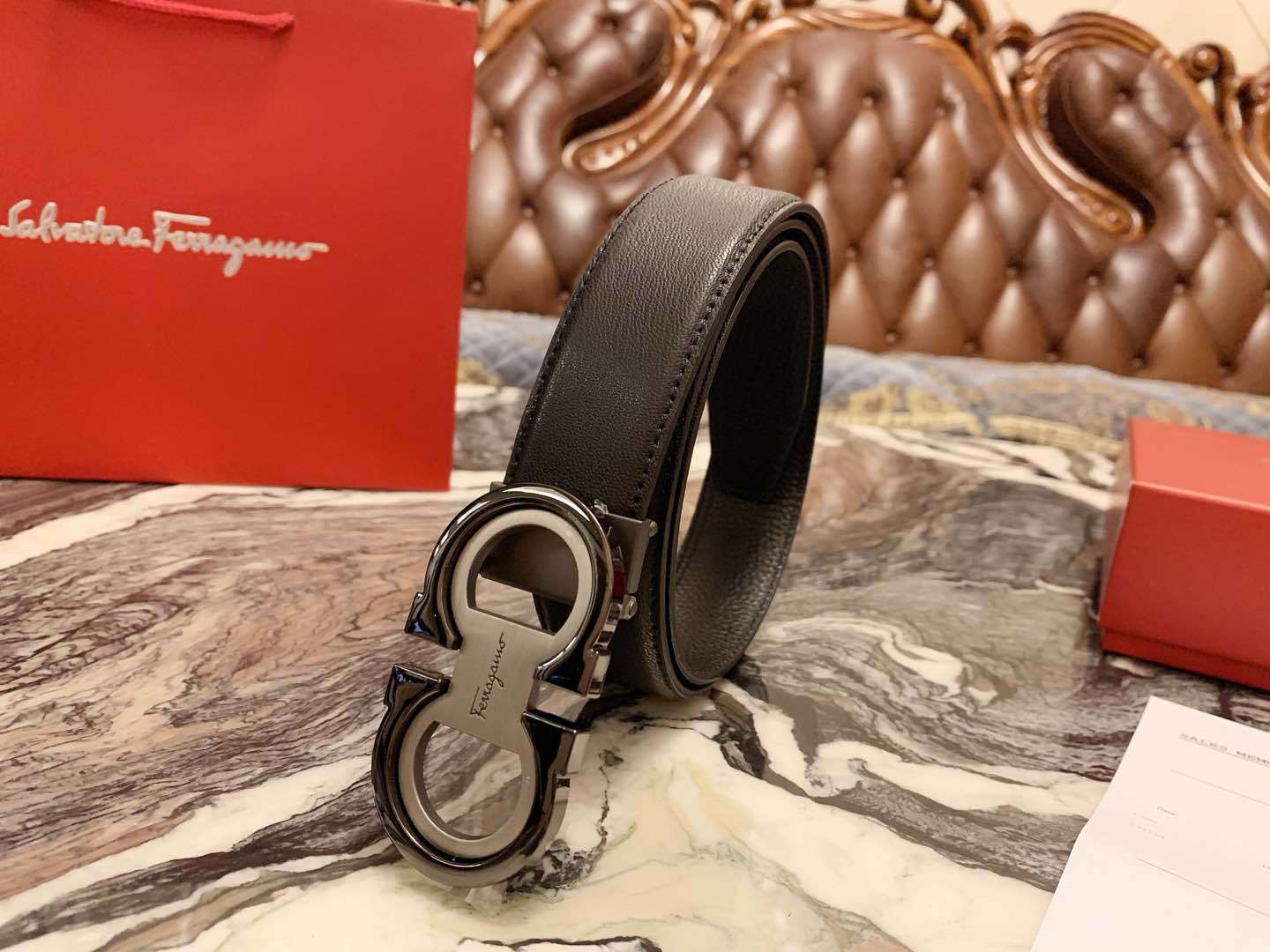 フェラガモ「Ferragamo」リバーシブルベルト