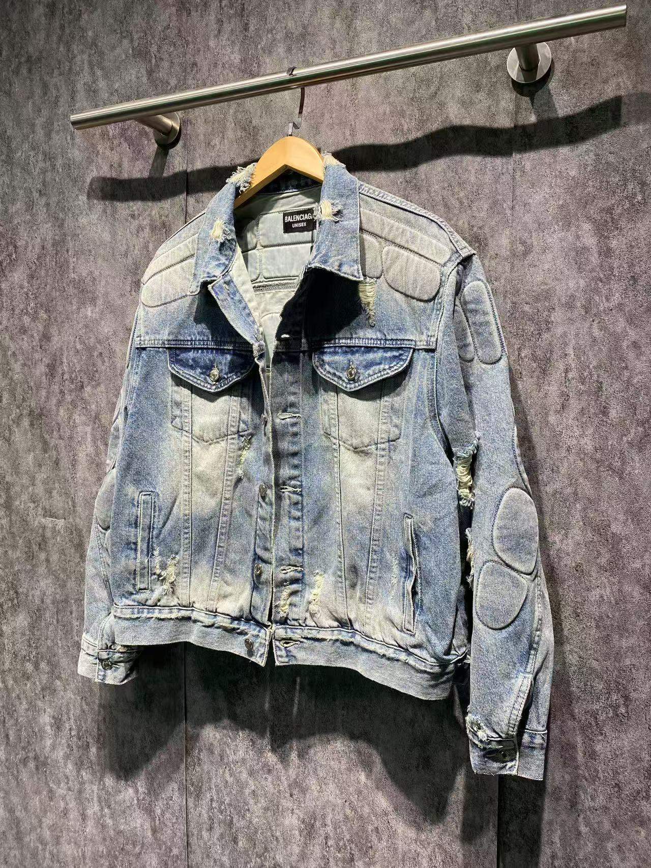 バレンシアガ「Balenciaga」デニムジャケット クラシック リデザイン