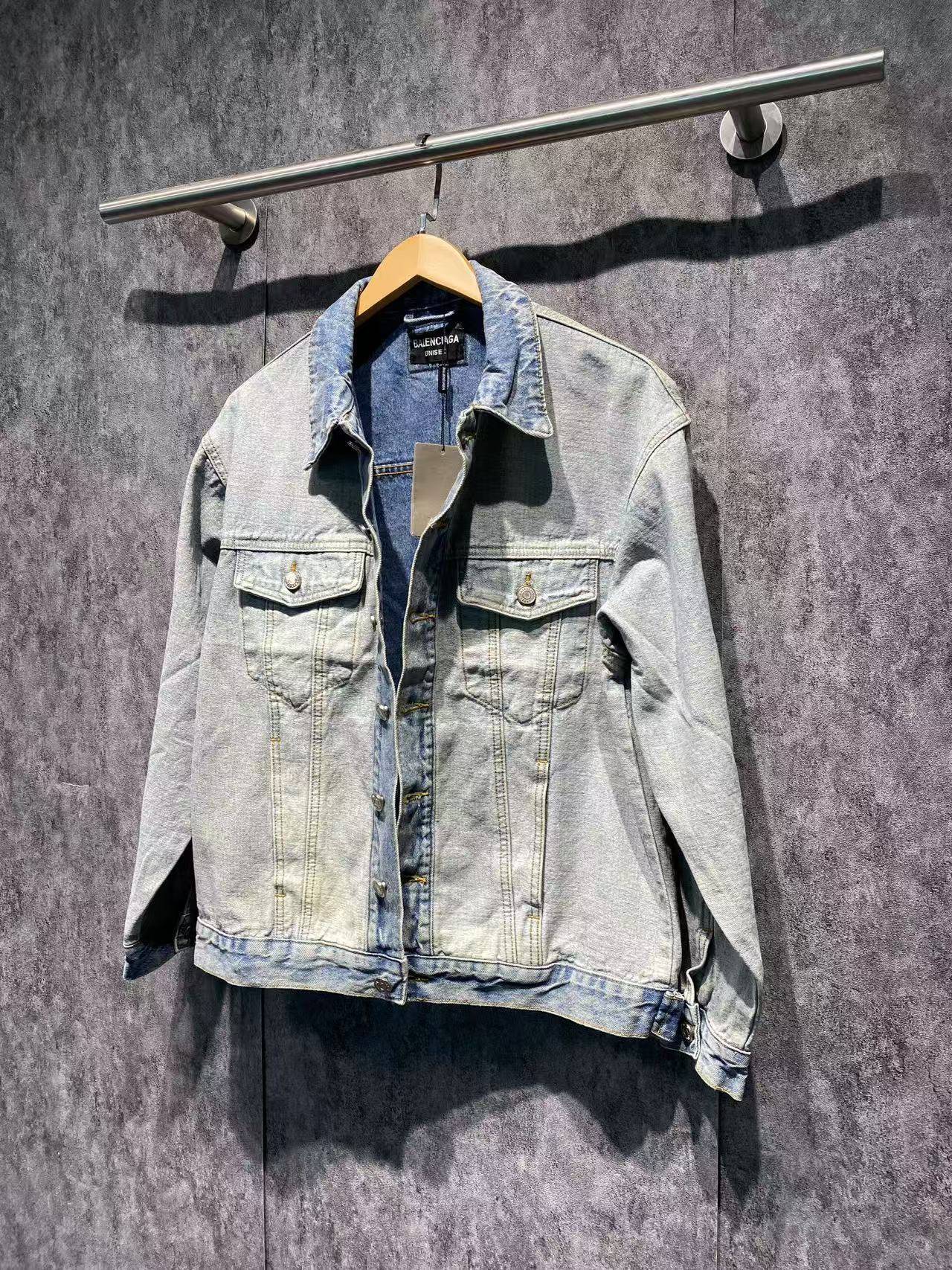 バレンシアガ「Balenciaga」デニムジャケット クラシック リデザイン