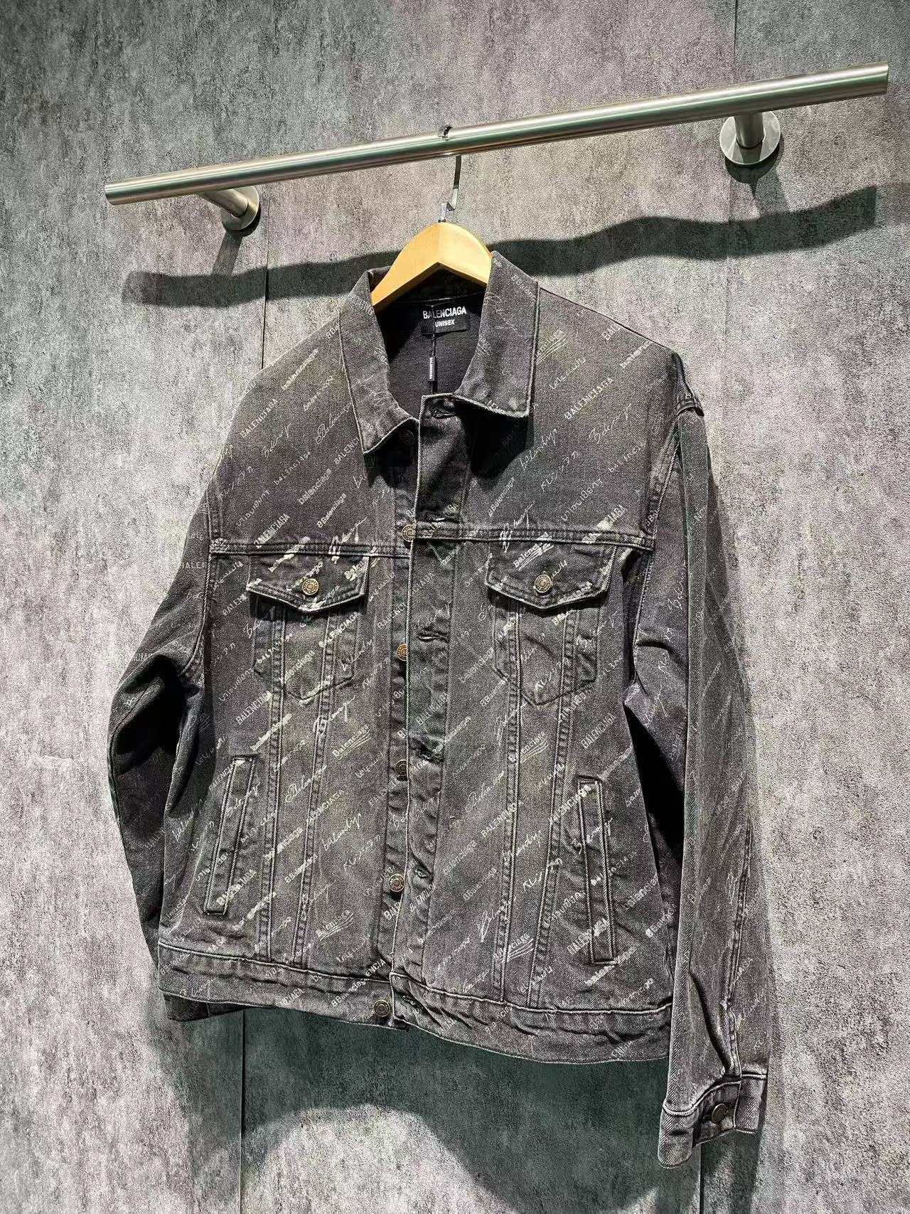 バレンシアガ「Balenciaga」デニムジャケット クラシック リデザイン